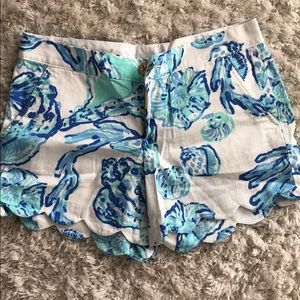 Lilly Pulitzer Buttercup Shorts Size 2
